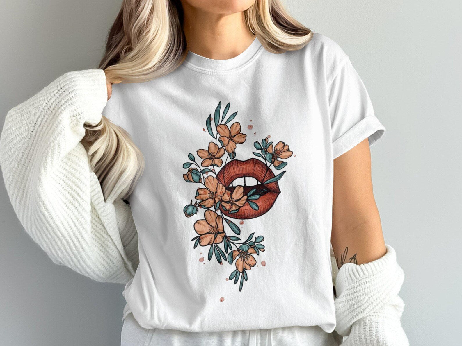 Tricou Oversized BUMBAC 100% Bloom 10